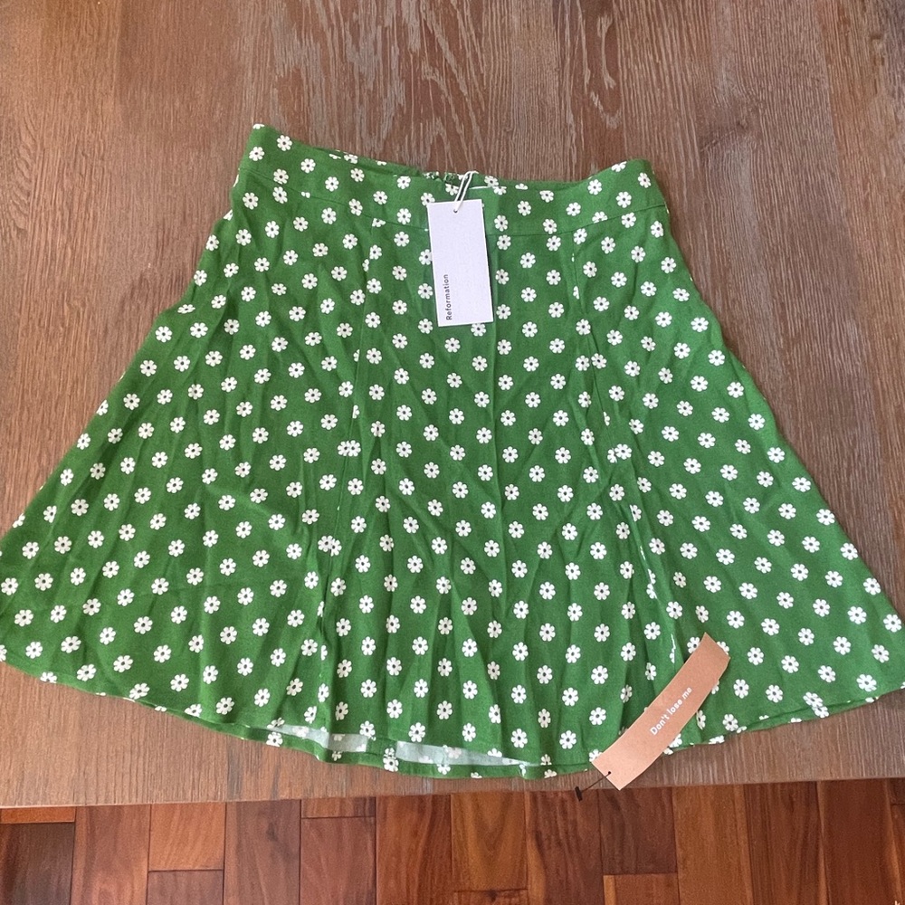 Reformation Flounce Skirt